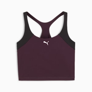 Débardeur d'entraînement 2 en 1 « Train All Day » Femme, Midnight Plum, extralarge